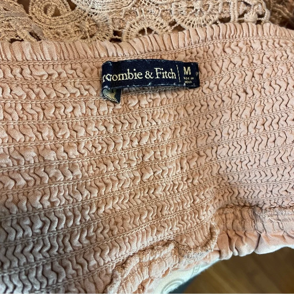Abercrombie & Fitch Blush Lace Camisole